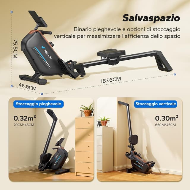 Thumbnail 5 de MERACH Vogatore magnetico 130 cm 🚣