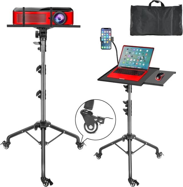 Imagen de GlobalCrown Beamer Ständer Höhenverstellbar en OfertitasTOP