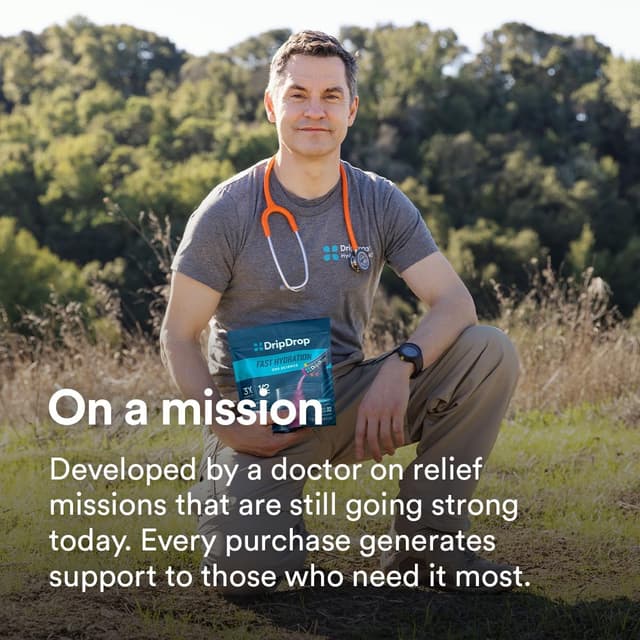 Thumbnail 2 de DripDrop Hydration Packets 32 sticks electrolytes 🥤