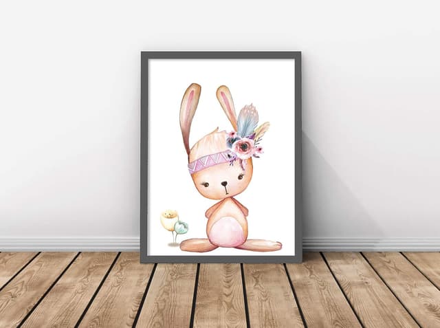 Detalle 2 de artpin 4er Set Kinderzimmer Poster A4