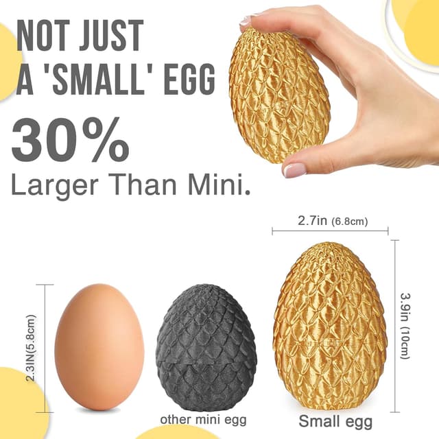 Thumbnail 4 de Olee Odee Kleine Dracheneier 3,9"