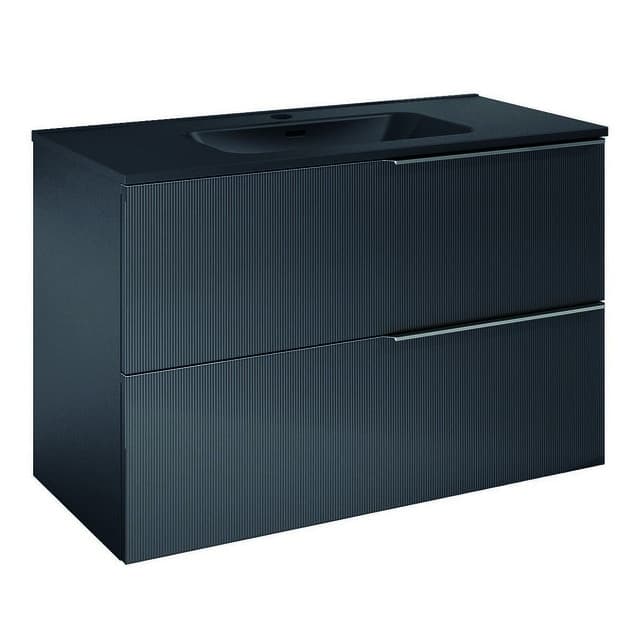 Detalle de Cosmic Wish mueble baño 2 cajones 1 lavabo