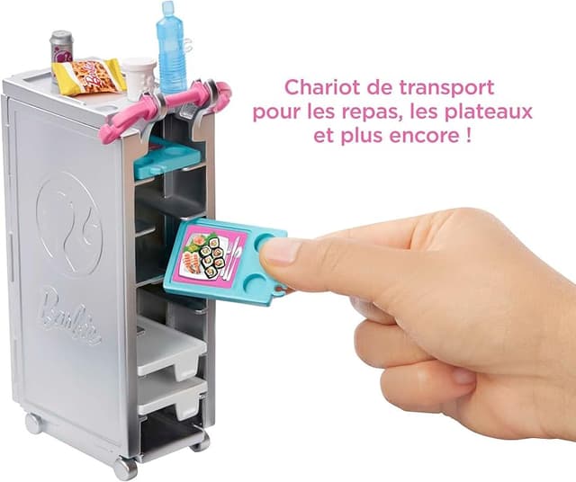 Thumbnail 3 de Mattel GDG76 Barbie Avión de tus sueños, juguete con accesorios ✈