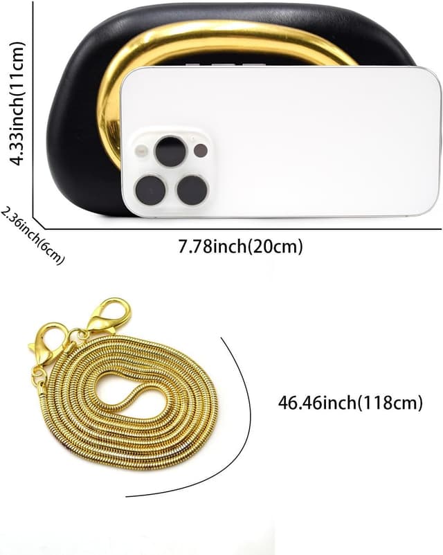 Detalle 2 de blinkgooblink Clutch Abendtasche 19,8 cm