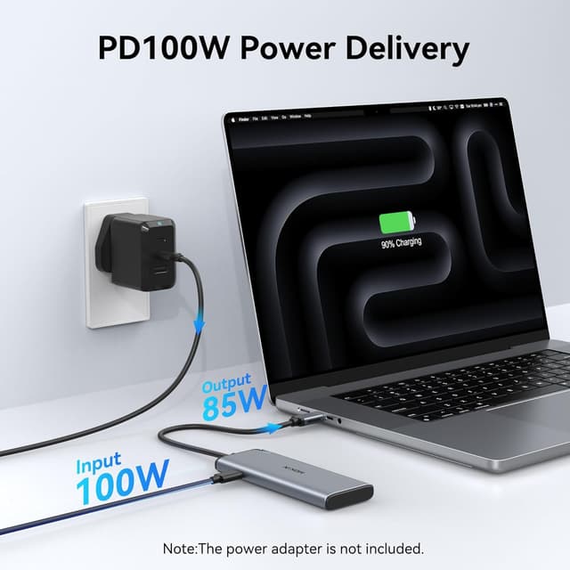 Thumbnail 6 de MOKiN USB4 hub splitter 100W, 10Gbps