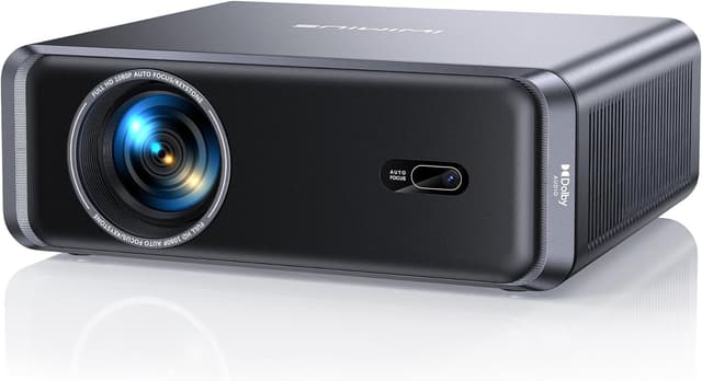 Detalle de iWIMIUS P65 Smart Beamer mit Netflix-App & Dolby, Autofokus/Trapezkorrektur, 1000 ANSI, WiFi 6 & Bluetooth 5.2