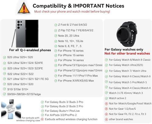 Thumbnail 1 de Samsung S25 Ultra Cargador Inalámbrico 3 en 1 ⚡