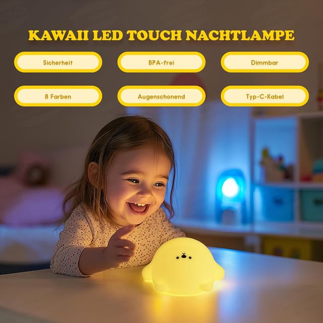 Thumbnail 6 de MUMUQ Bär Nachtlicht Kinder 1200 mAh