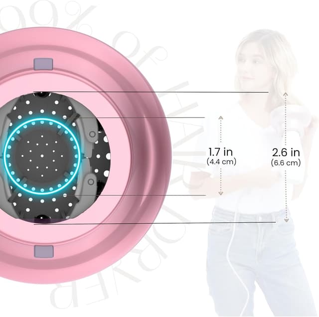 Thumbnail 4 de GIHALI diffusore capelli ricci forte holding