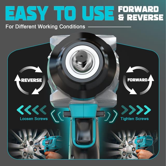 Thumbnail 6 de Ecarke Akku-Schlagschrauber 1400 Nm Set