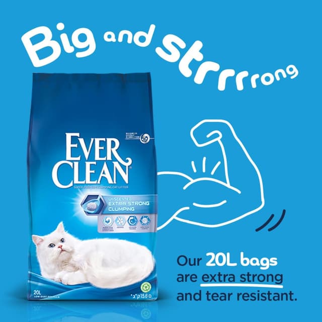 Thumbnail 3 de Ever Clean Katzenstreu 20 L 🐱