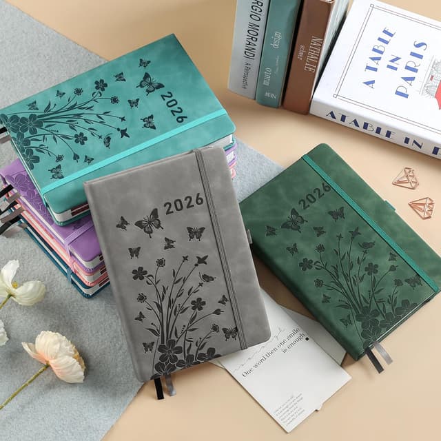 Detalle 2 de Agenda 2026 A5 giornaliera 382 pagine 📔