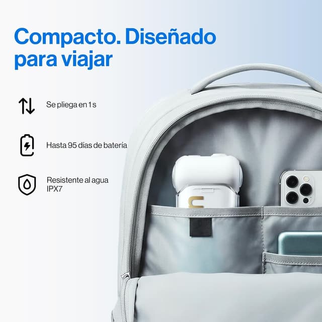 Detalle 2 de usmile C10 irrigatore orale portatile con batteria fino a 95 giorni e 4 modalità di pulizia