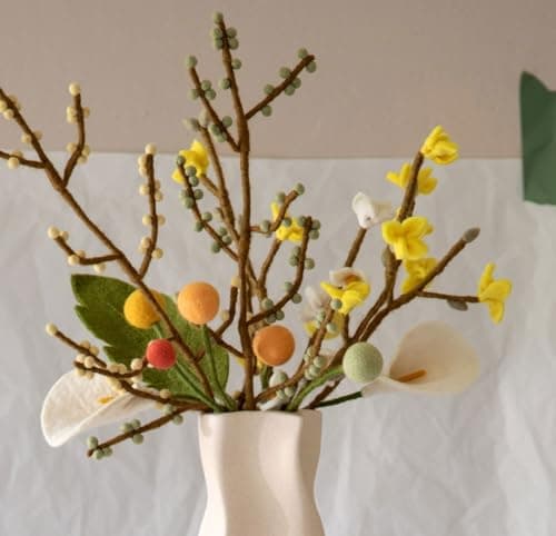 Thumbnail 2 de Gry & Sif design danois élégant, branches avec baies jaunes