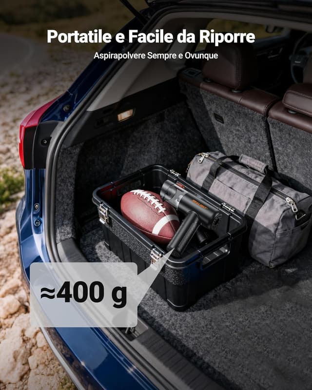 Thumbnail 6 de SEALIGHT Aspirabriciole 32000Pa mini aspirapolvere