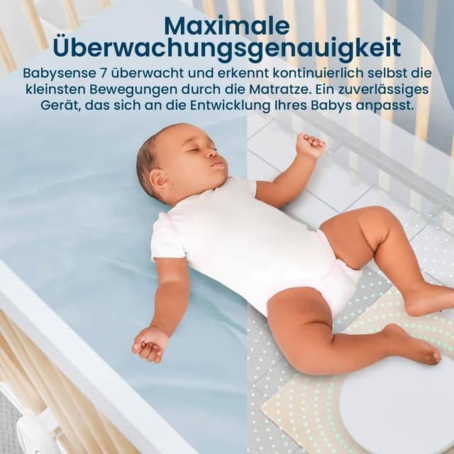 Detalle de Babysense Baby-Atembewegungsmonitor 2 Matten