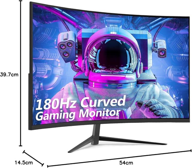 Thumbnail 6 de Z-Edge 24 Zoll Curved Gaming-Monitor (180 Hz, 1 ms MPRT, FreeSync, VA) – UG24, Full HD