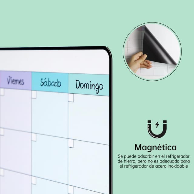 Thumbnail 3 de Planificador semanal magnético 42×28 cm