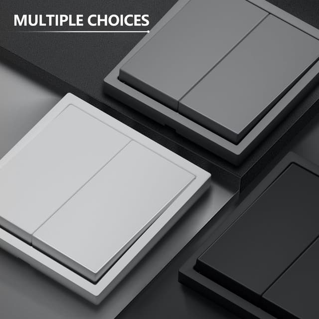 Thumbnail 5 de BSEED Lichtschalter Unterputz 80x80 mm