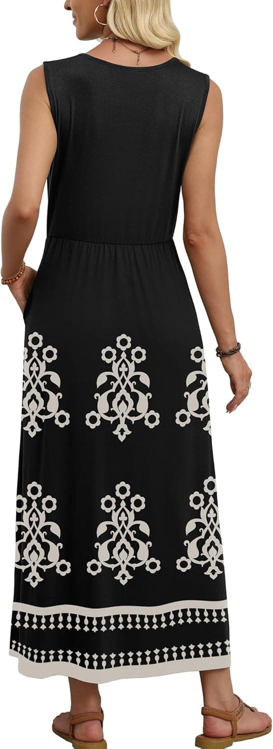 Thumbnail 4 de WIHOLL Summer Dresses 2026 Maxi Dress 1 pocket