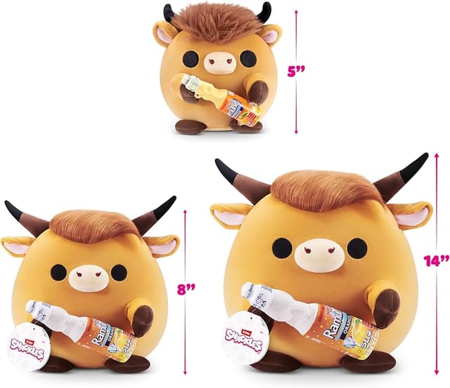 Detalle de ZURU Snackles Series 3 Robbie — peluche 14 pulgadas