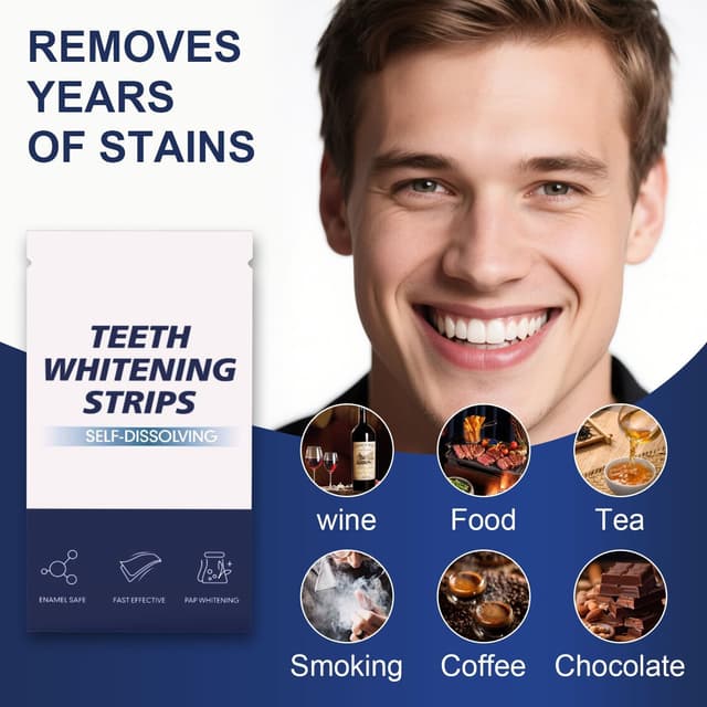 Thumbnail 1 de Teeth Whitening Strips – 28 Strips (14-Day) 📄