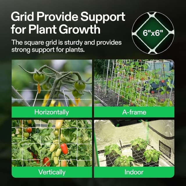 Thumbnail 3 de VIVOSUN 4,5 x 1,5m Red de Escalada para Plantas 🌱
