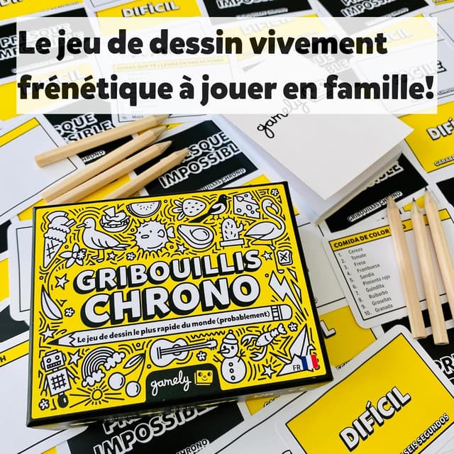 Detalle 1 de Gamely Gribouillis Chrono Jeu de dessin 60s