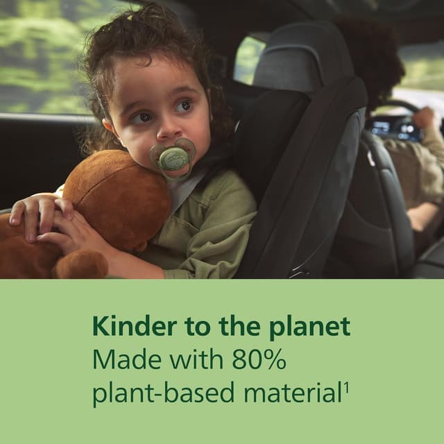 Detalle de Philips Avent Ultra Soft Soothers SCF093/07 (Orthodontic design) for 18 months+ – 4 pack with 2 sterilising cases