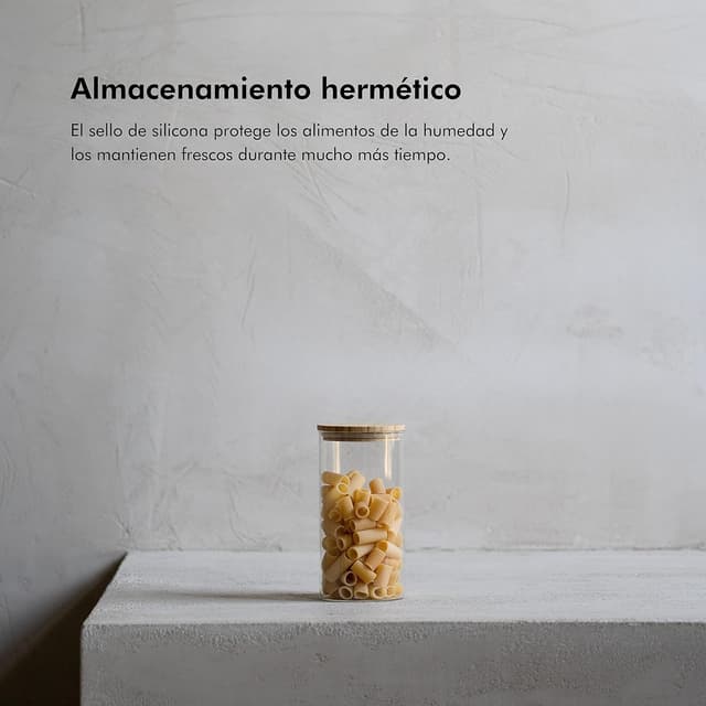 Thumbnail 1 de KIVY Set Botes Cocina Almacenaje 4 x 1200 ml