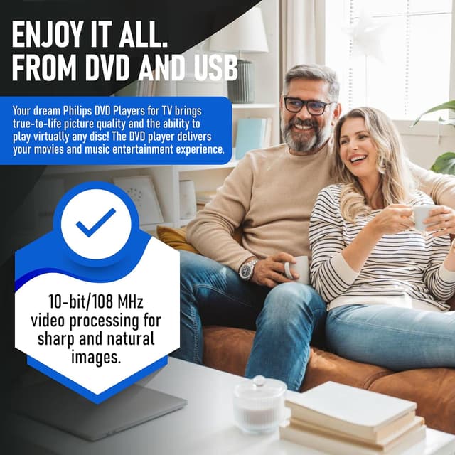 Thumbnail 4 de Philips DVD Player 1080P ๐