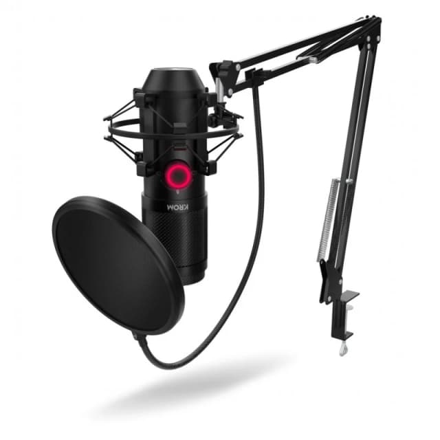 Detalle de Krom Kapsule Kit de micrófono streaming
