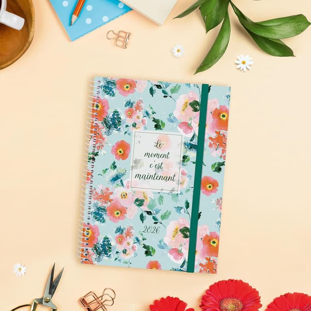 Detalle 2 de Agenda Spirale 2026 Finocam 1 jour par page