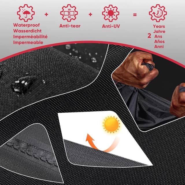 Detalle 2 de Turtle Life Sofabezug Garten 236 x 102 x 89 cm