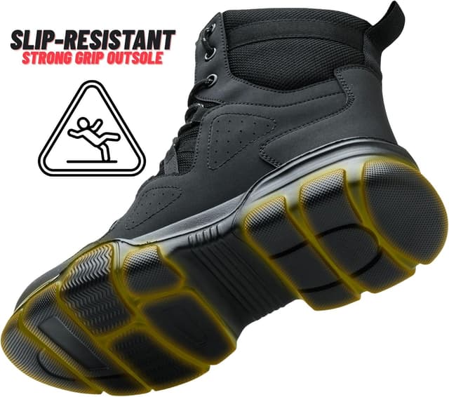Detalle de Rona Safety Shoes & Boots with Steel Toe Cap – Lightweight, Comfortable & Anti-slip