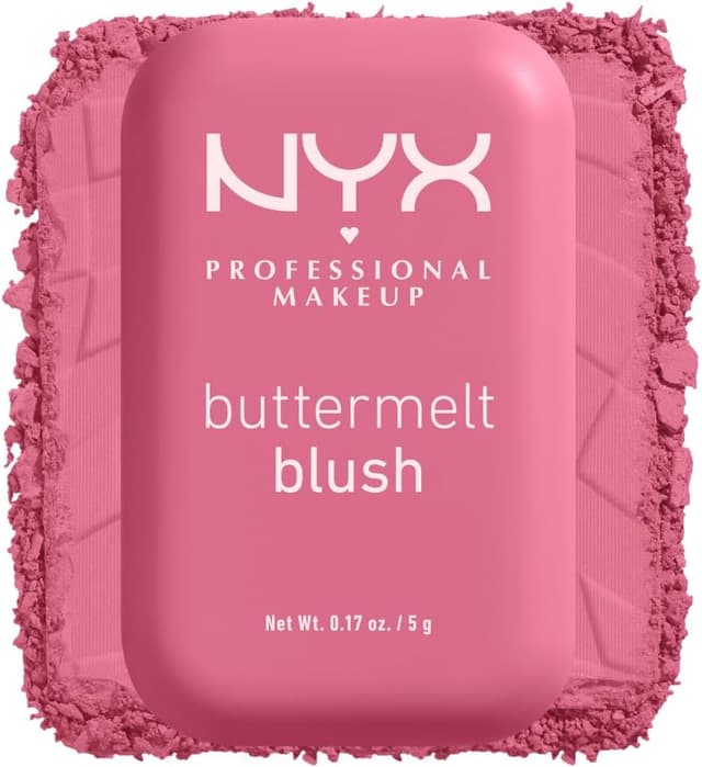 Thumbnail 10 de NYX Buttermelt Blush 💖 Tono 06 For The Butta, 12h Duración