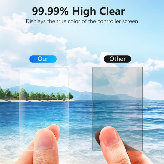 Thumbnail 6 de AMAZEAR 2er-Set Displayschutzfolie für DJI Osmo Action 5 Pro (inkl. Objektivschutz)