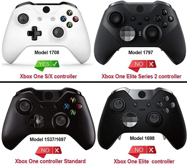 Detalle de eXtremeRate PlayVital soft anti-slip silicone thumb stick grip caps & case cover for Xbox One X and One S