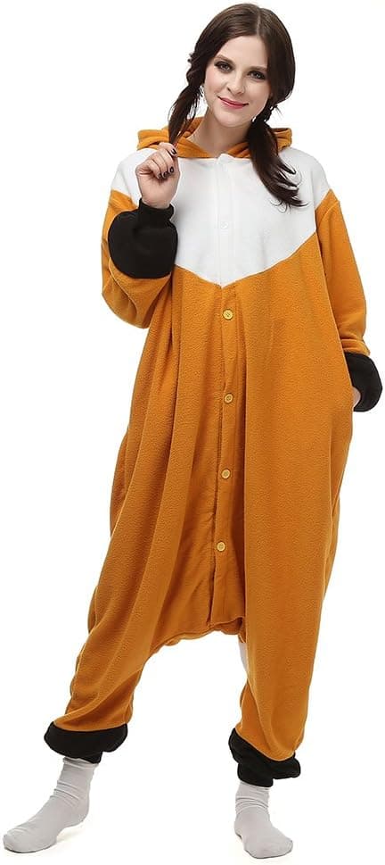 Detalle de BGOKTA Pigiama Animali Donna/Adulto Monopezzo Festival 48 in pile polare