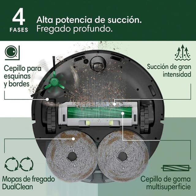 Detalle 2 de Irobot Roomba Plus 405 Combo con Base AutoWash