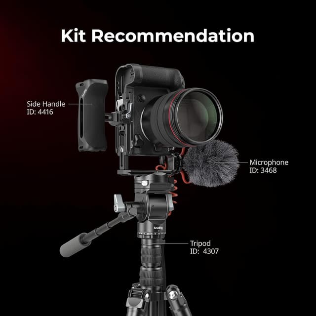 Thumbnail 5 de SMALLRIG 4983B L-Halterung für EOS R5 Mark II