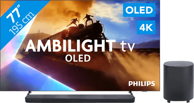 Detalle de Philips Ambilight OLED760 77 Zoll 4K