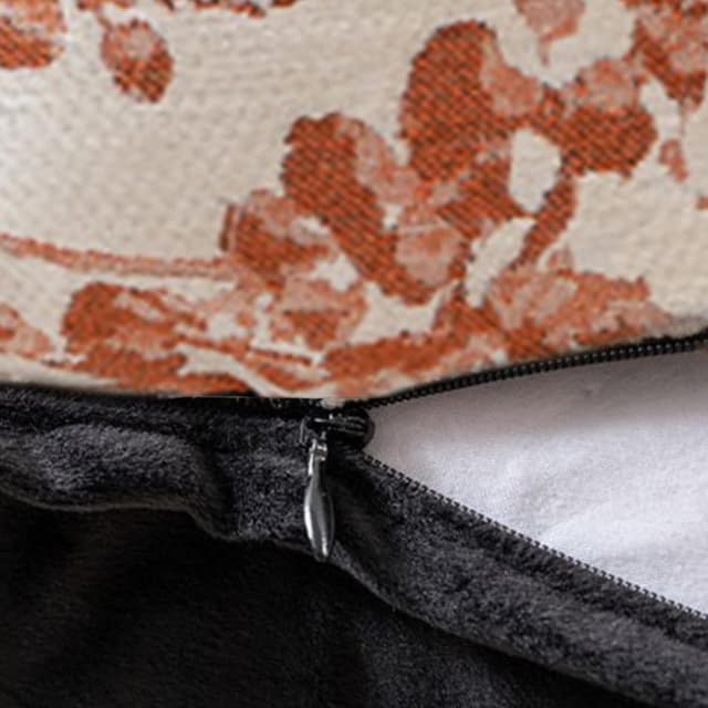 Detalle de Traziewell 45x45cm chenille cushion cover set (2 pack) with invisible zipper