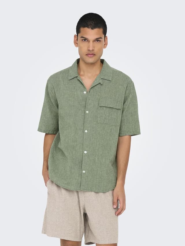 Detalle 2 de Only & Sons Only & Sons Hemd Kurzarm