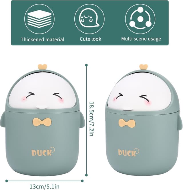 Thumbnail 1 de Huifoo Mini Tischmülleimer 1 Stück