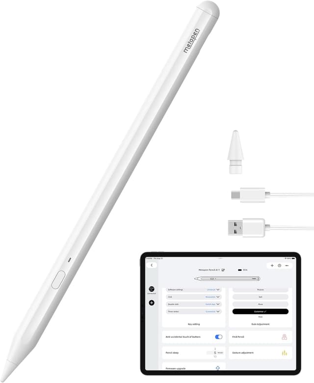 Detalle de metapen A11 Stylus for iPad 10h Battery