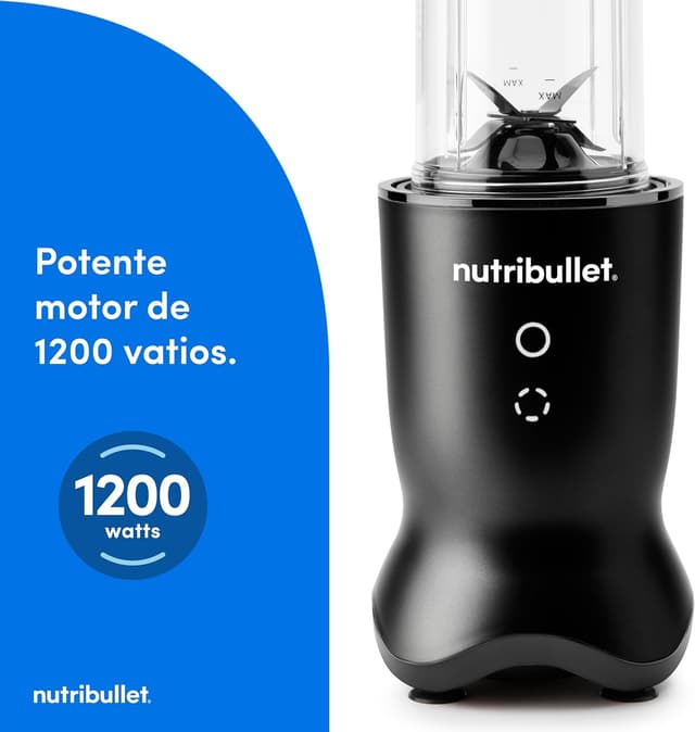 Thumbnail 5 de nutribullet Ultra NB1206MB Batidora Personal 🥤 1200W, 2 Vasos