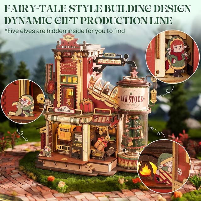 Thumbnail 4 de ROKR EAB01 wooden mechanical 3D puzzle kit 🧩