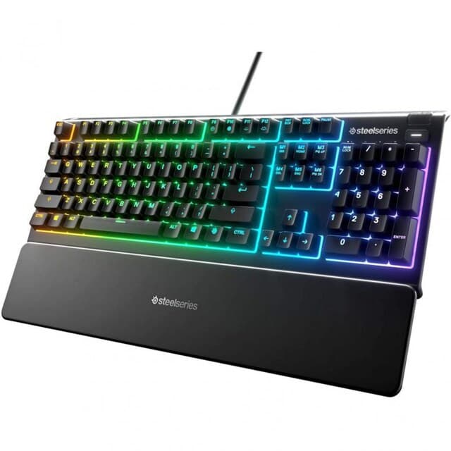 Detalle 2 de SteelSeries Apex 3 teclado gaming RGB 10 zonas