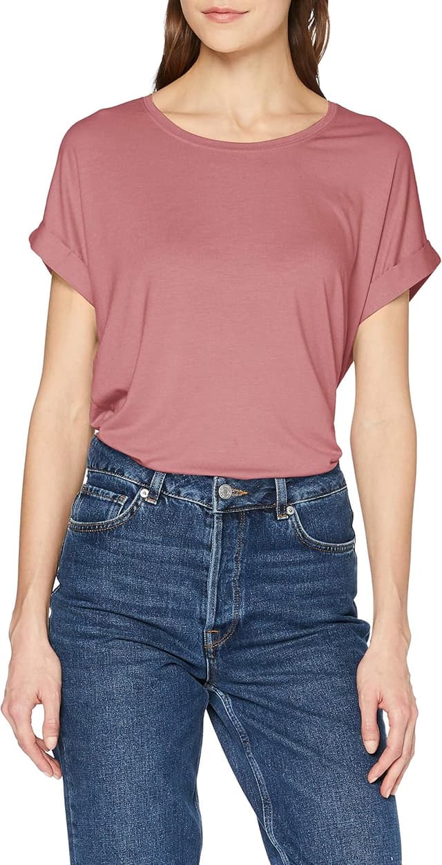 Detalle de ONLY Damen-Top ONLMOSTER (normal geschnitten) aus Viskosemix